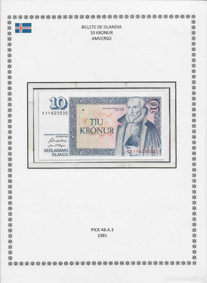 Billetes extranjeros: Billete de Islandia 1981 - 10 Kr&oacute;nur - Leer Descripci&oacute;n