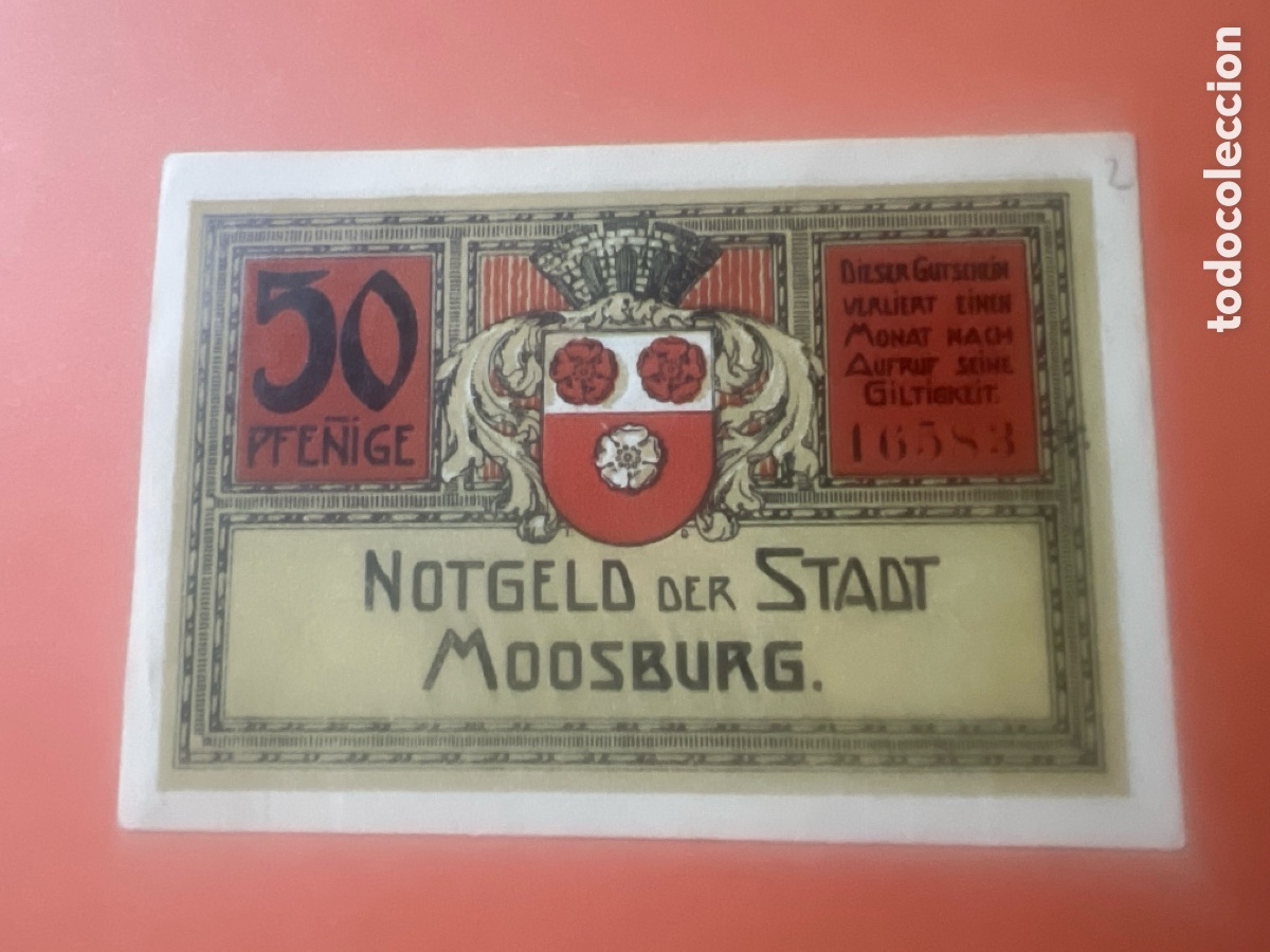 Billetes extranjeros: HB20. HB14. BILLETE - ALEMANIA - 50 Pfennig -