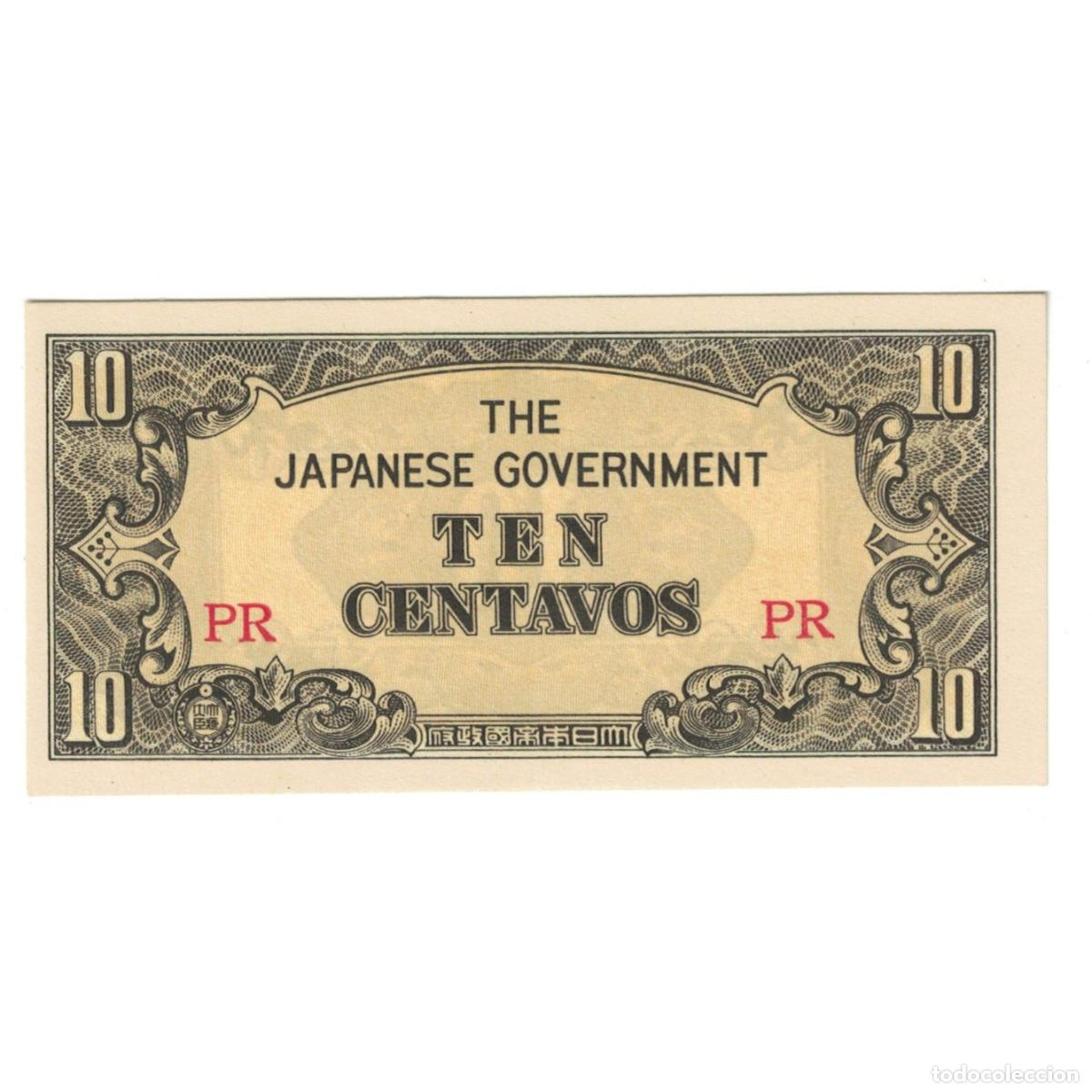 Billetes extranjeros: [#178611] Billete, 10 Cents, Undated (1942), Birmania, KM:11a, UNC