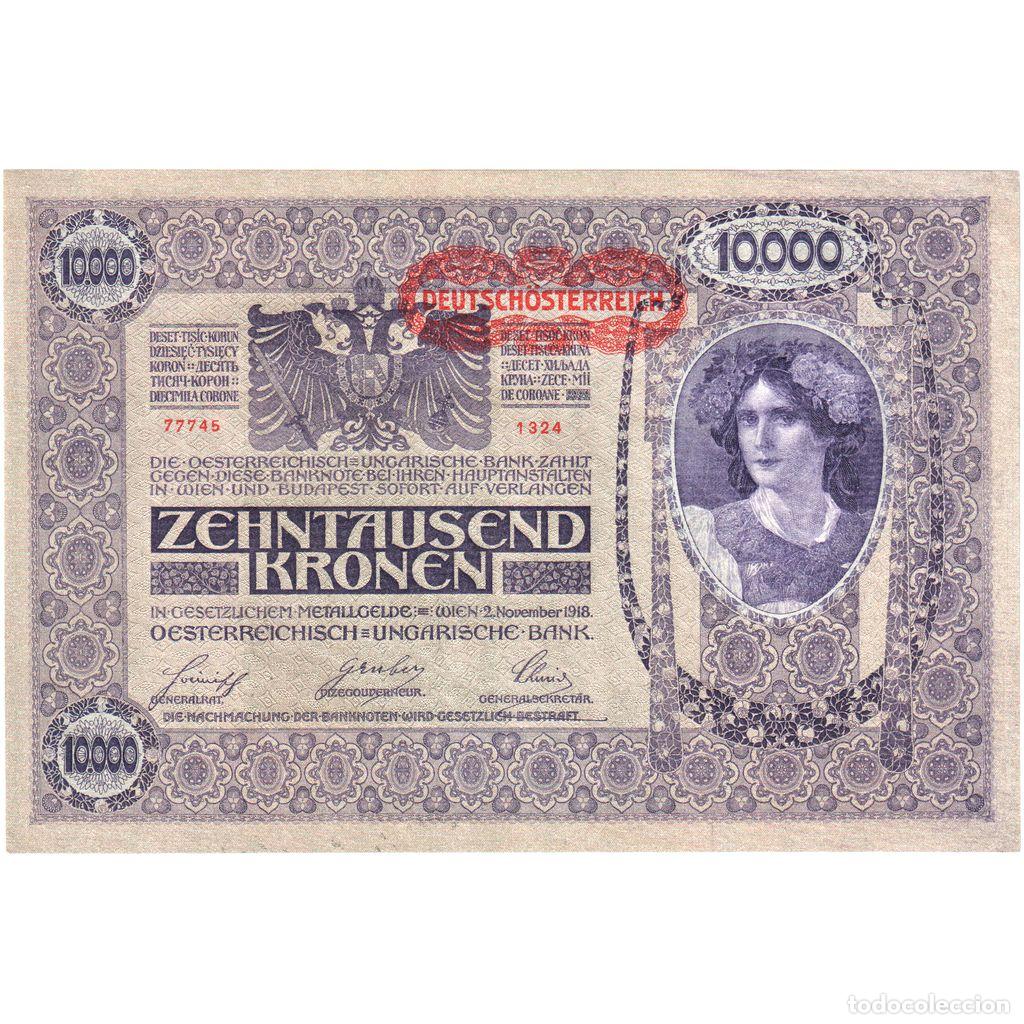 Billetes extranjeros: [#1234175] Austria, 10,000 Kronen, 1918-11-02, UNC