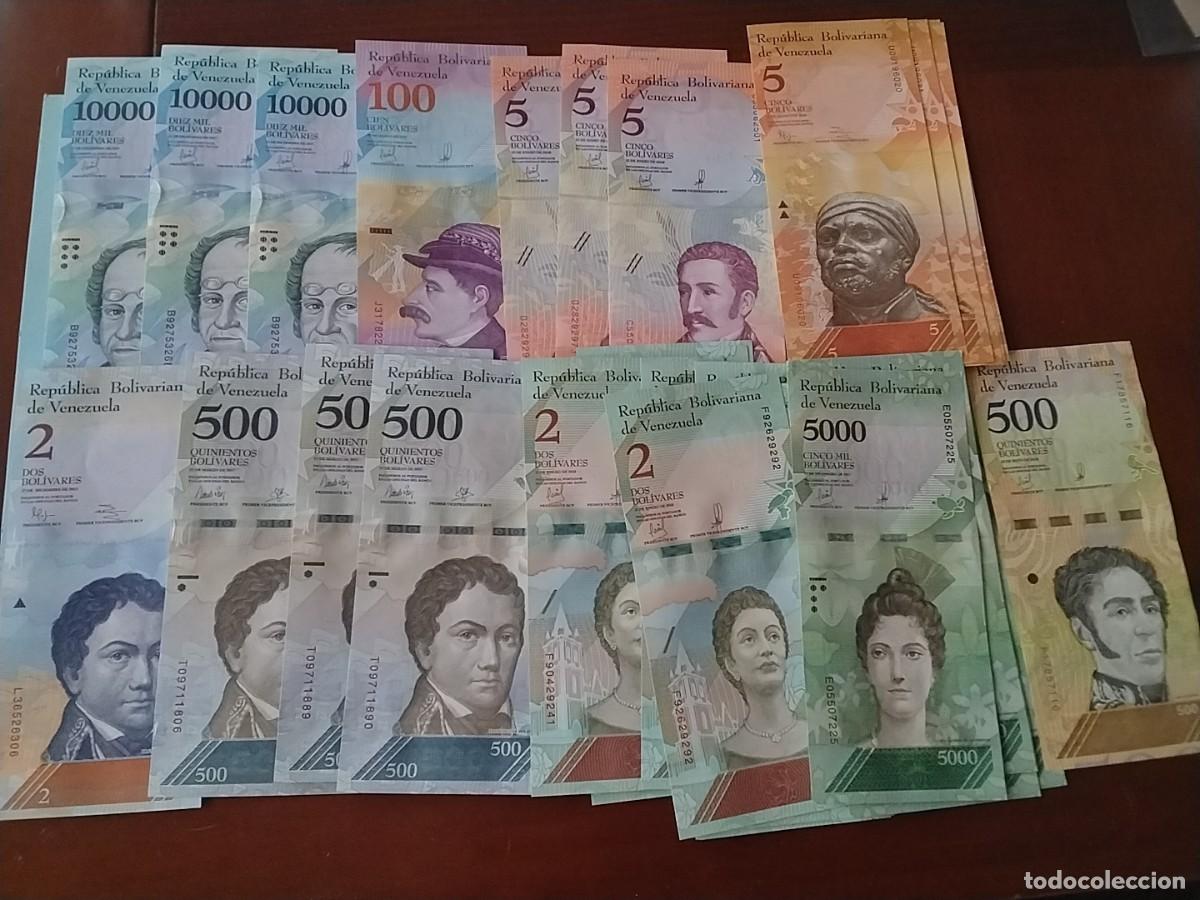 Billetes extranjeros: Billetes Venezuela variados