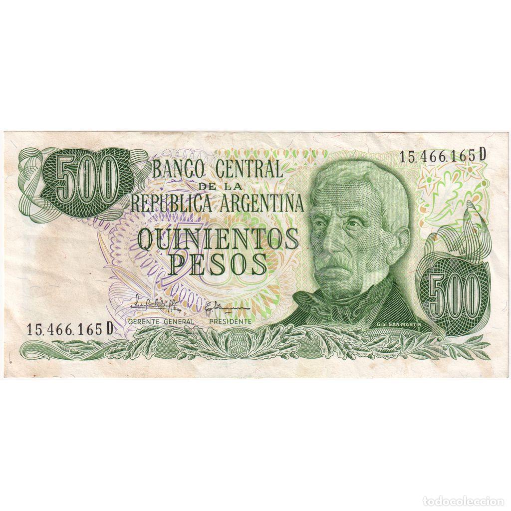 Billetes extranjeros: [#1185246] Argentina, 500 Pesos, MBC