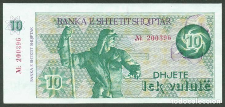 International Banknotes: ALBANIA. 10 lek valute 1992. Pick 49. S/C
