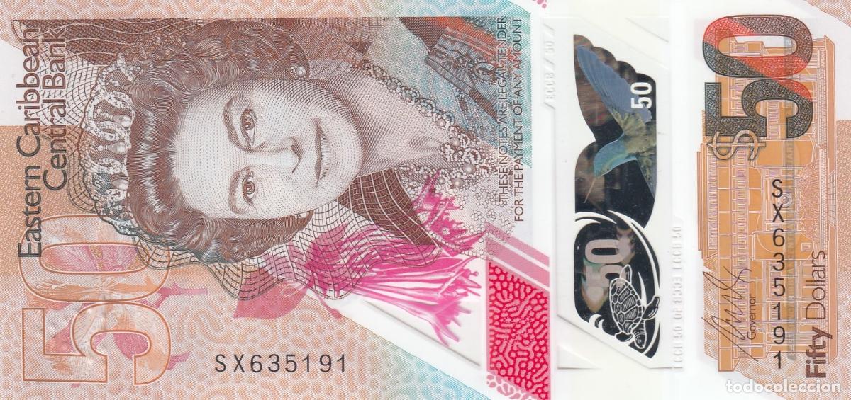 Billetes extranjeros: CRBX0354 BILLETE ESTADOS DEL CARIBE 50 DOLARES 2019-20 SIN CIRCULAR