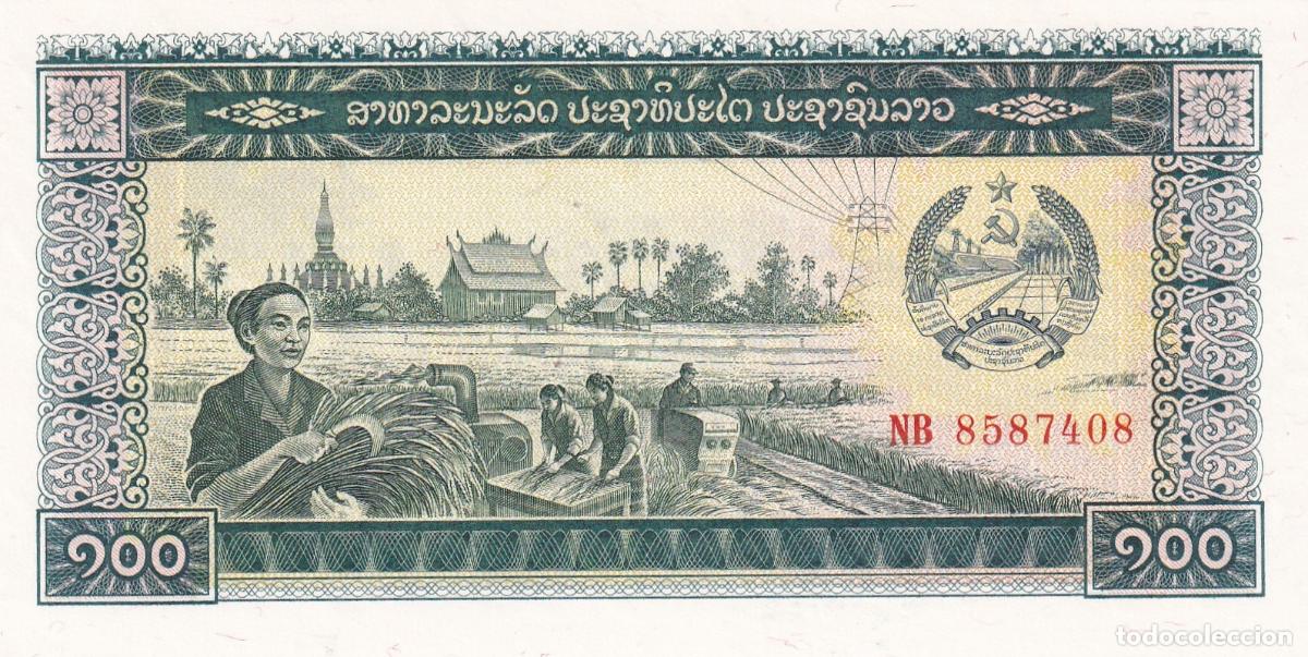 Billetes extranjeros: CRBX2915 BILLETE LAOS 100 KIPS 1957 SIN CIRCULAR