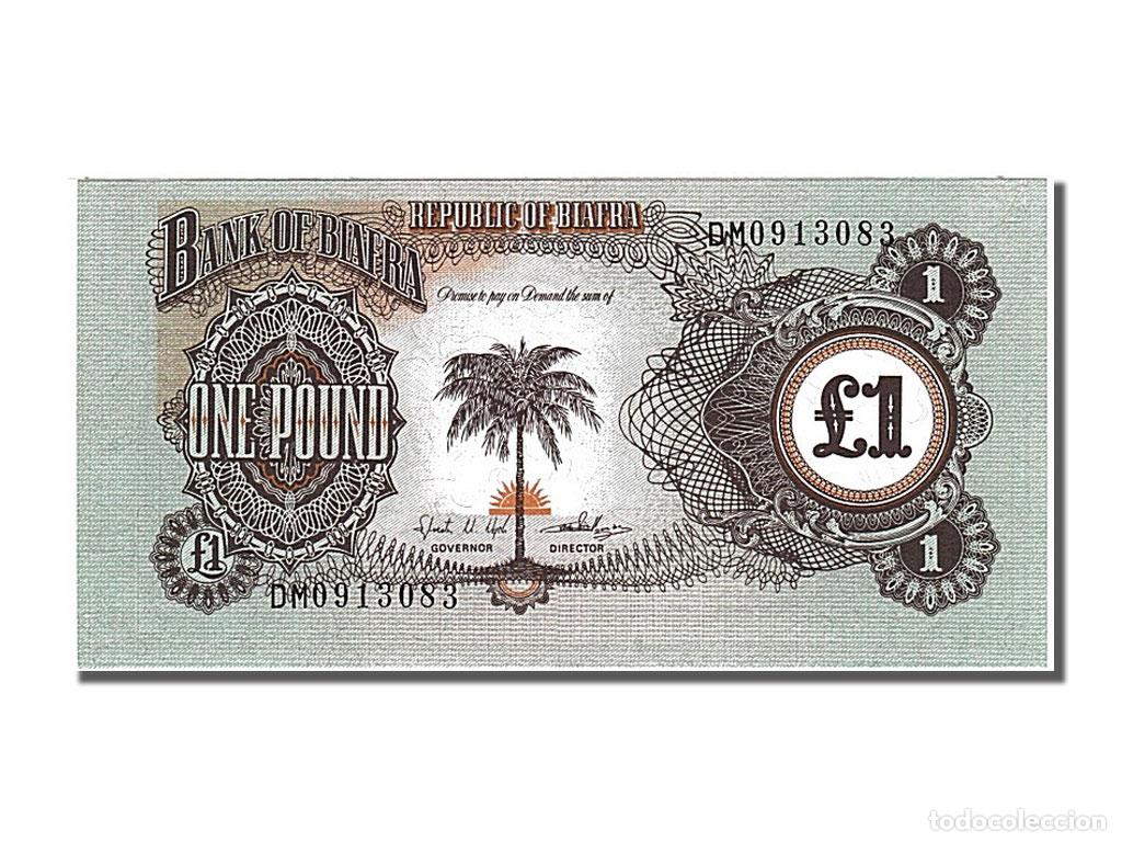 Billetes extranjeros: [#251016] Billete, 1 Pound, 1968, Biafra, UNC