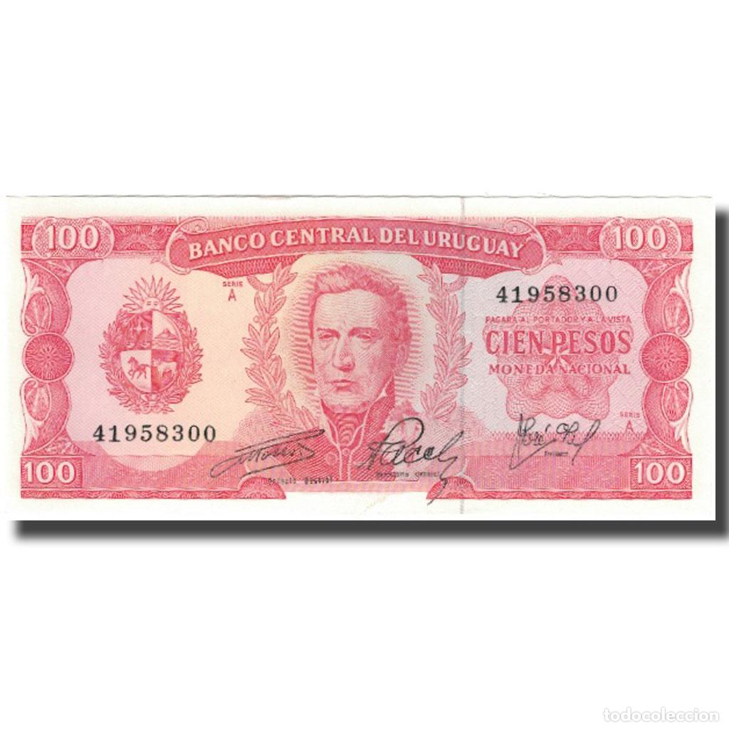 Billetes extranjeros: [#597358] Billete, 100 Pesos, Uruguay, KM:47a, UNC