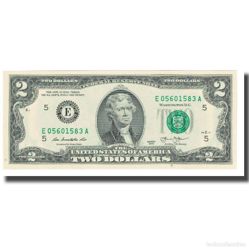 Billetes extranjeros: [#173324] Billete, Two Dollars, 2013, Estados Unidos, UNC