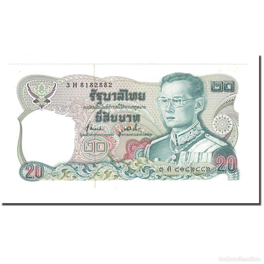 Billetes extranjeros: [#142557] Billete, 20 Baht, Tailandia, KM:88, UNC