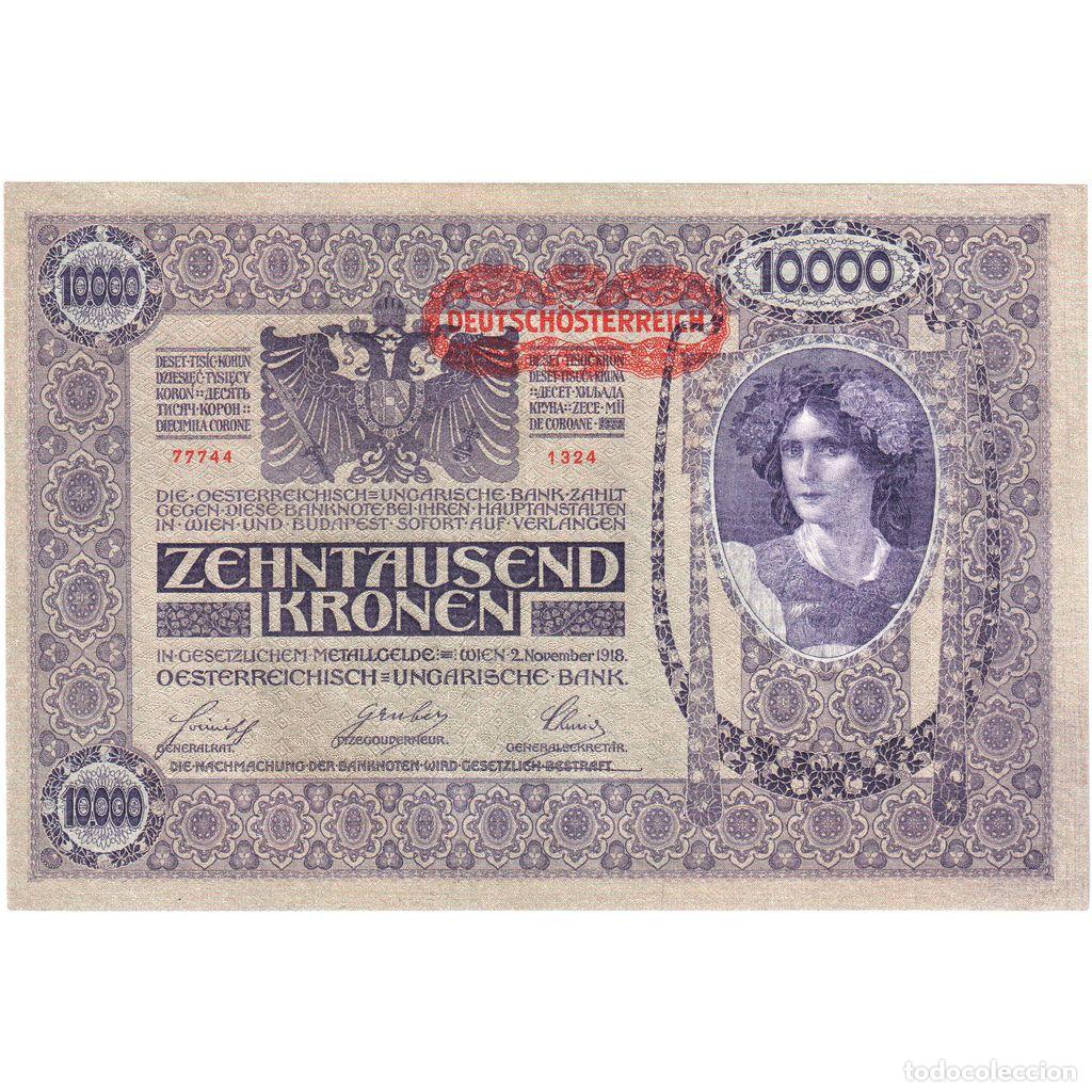Billetes extranjeros: [#1234176] Austria, 10,000 Kronen, 1918-11-02, UNC
