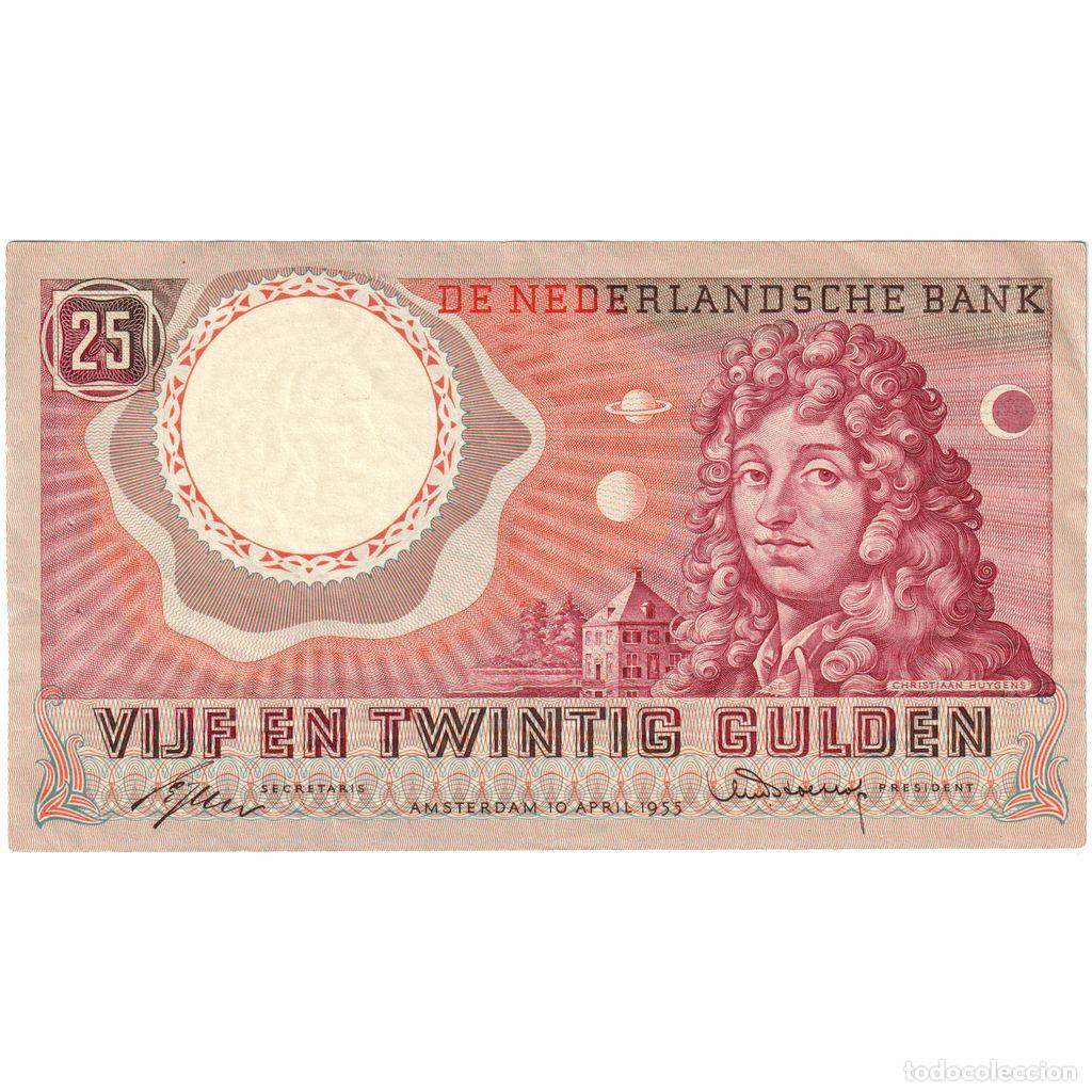Billetes extranjeros: [#1515199] Pa&iacute;ses Bajos, 25 Gulden, 1955-04-10, MBC+