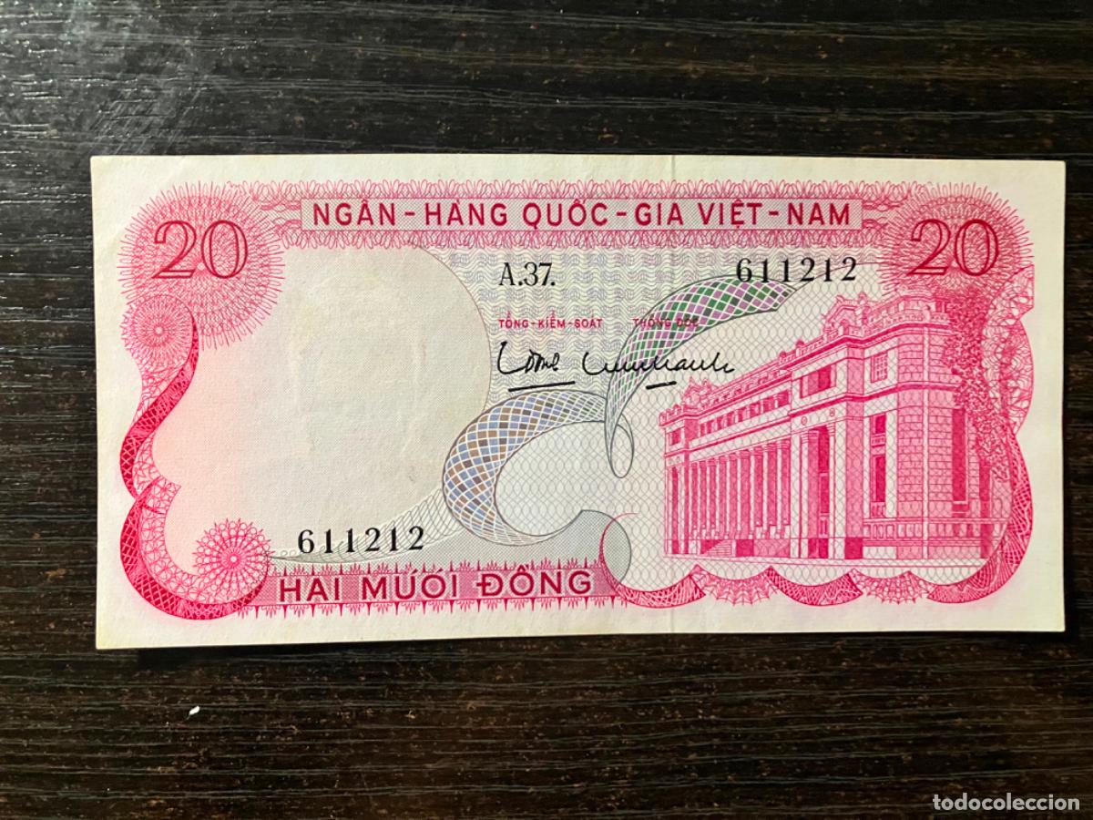 Billetes extranjeros: Billete Vietnam 20 Dong