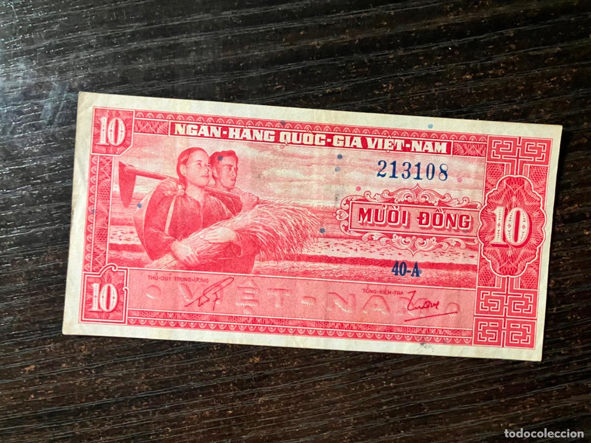 Billetes extranjeros: Billete Vietnam 10 Dong