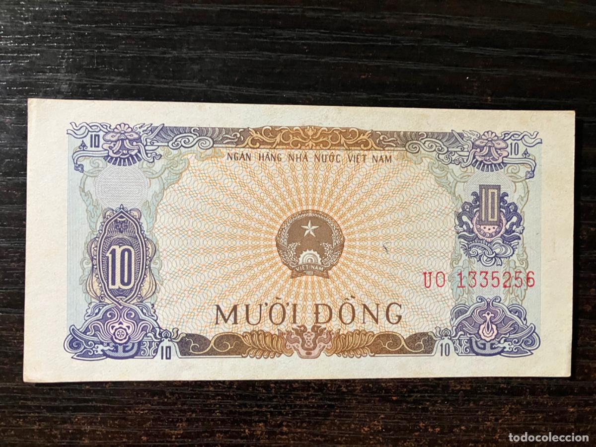 Billetes extranjeros: Billete Vietnam 10 Dong