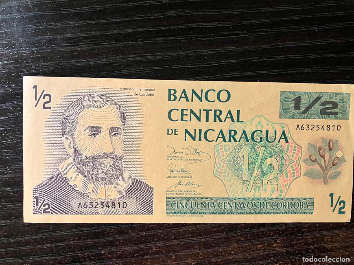Billetes extranjeros: Nicaragua - Billete 1/2 50 centavos de c&oacute;rdoba