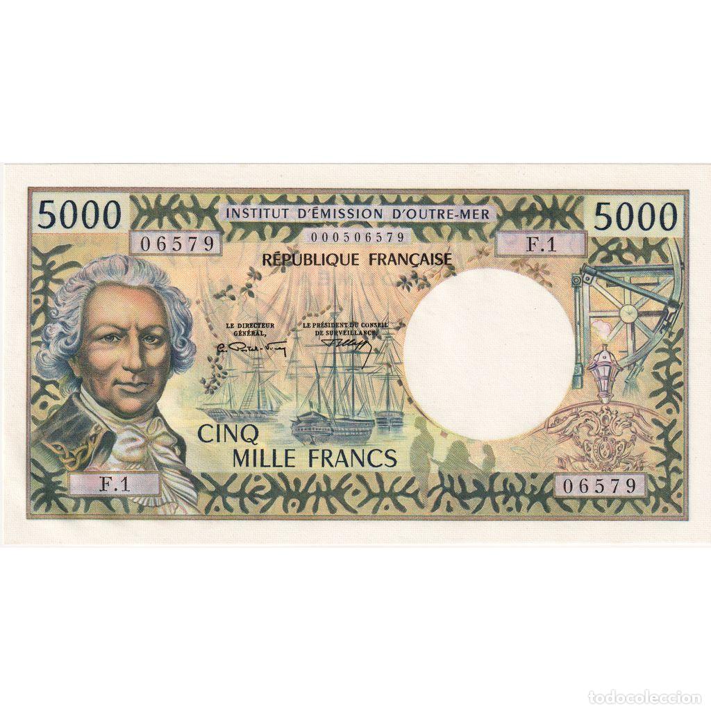 Billetes extranjeros: [#1234404] Nueva Caledonia, 5000 Francs, NOUM&Eacute;A, UNC