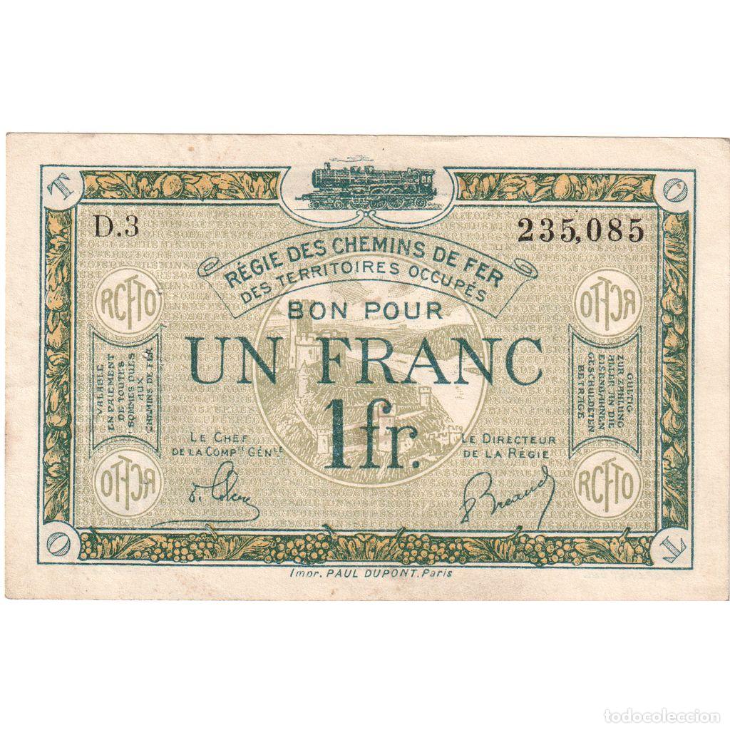 Billetes extranjeros: [#1234617] Francia, 1 Franc, 235.085, EBC, Pirot:135-5