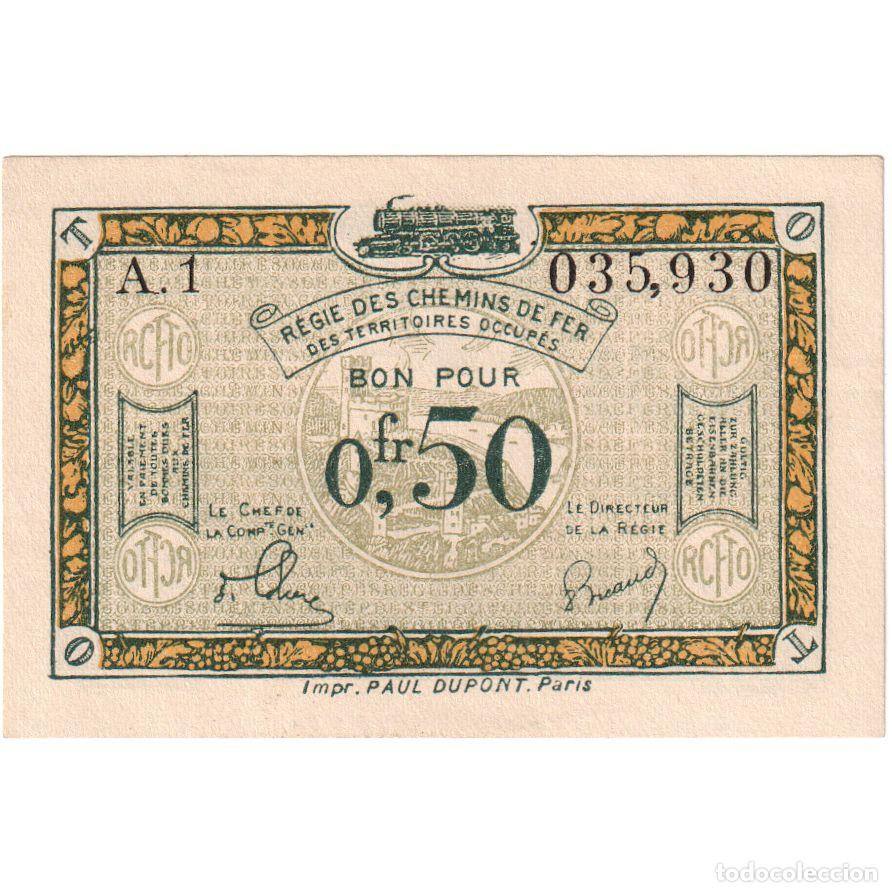 Billetes extranjeros: [#1234613] Francia, 50 Centimes, 035.930, UNC, Pirot:135-4