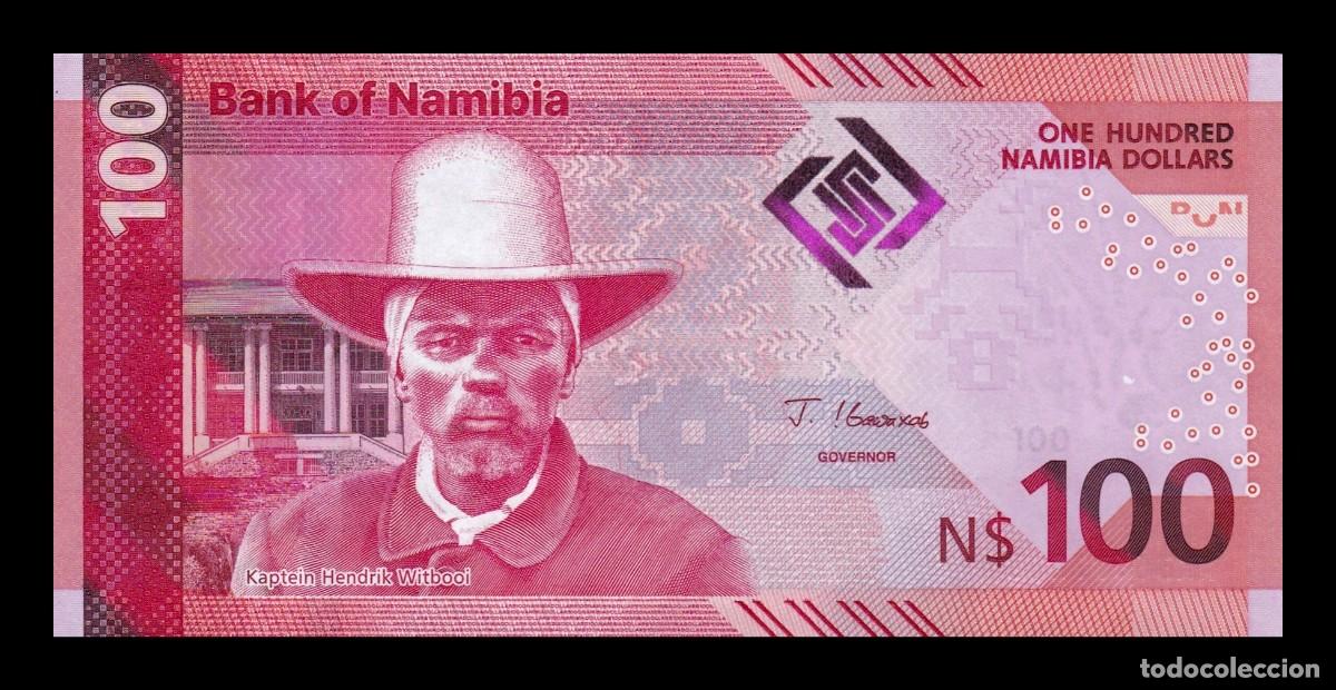 Billetes extranjeros: Namibia 100 D&oacute;lares Hendrik Witbooi 2026 Pick 23b Nuevo Sc Unc