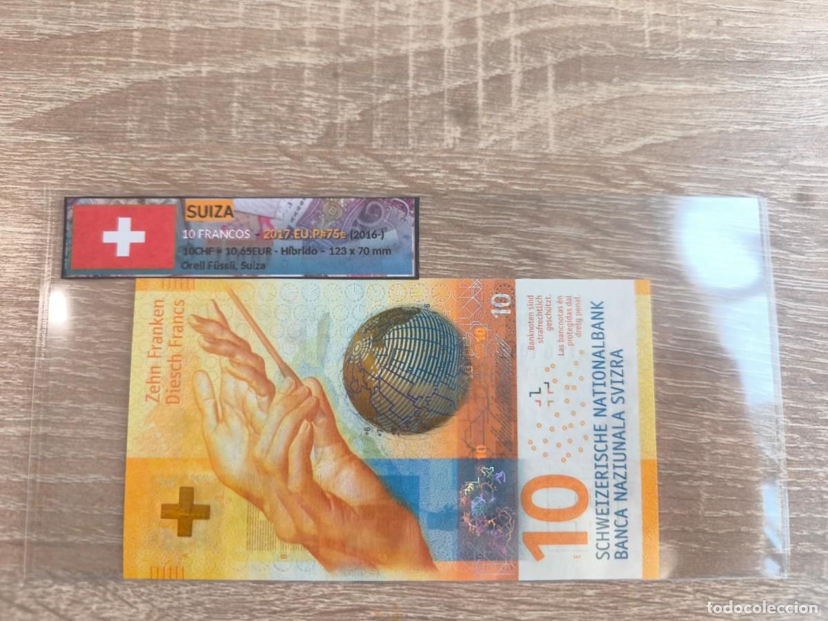 Billetes extranjeros: Billete 10 Francos - Suiza 2017 - SC