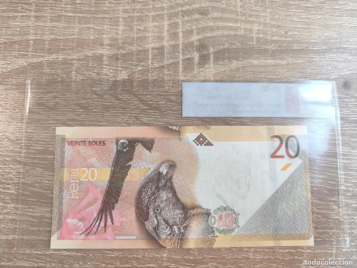 Billetes extranjeros: Billete 20 Soles - Per&uacute; 2019 - SC - Foto 2
