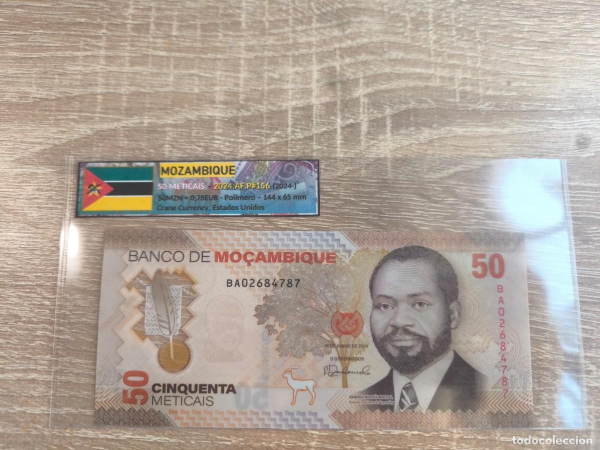 Billetes extranjeros: Billete 50 Meticais - Mozambique 2024 - SC