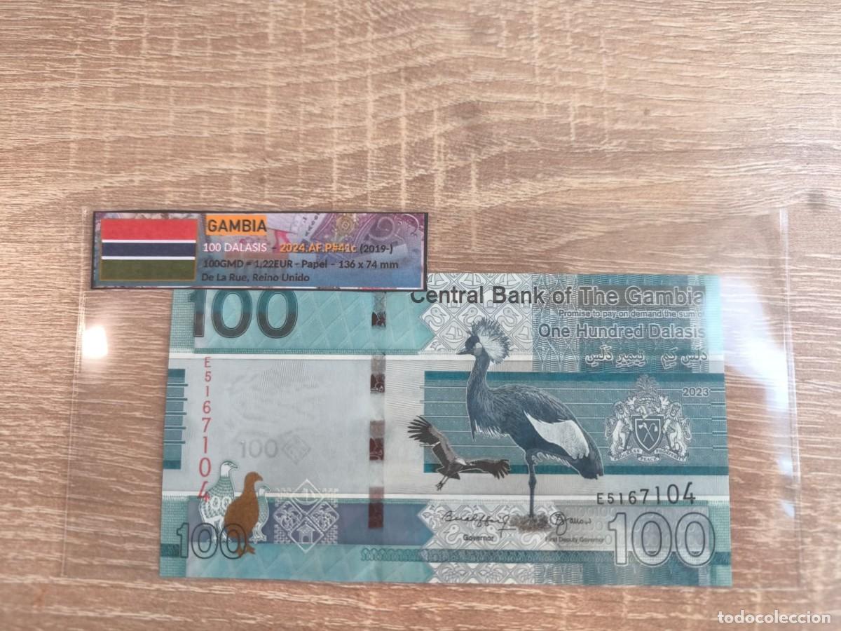 Billetes extranjeros: Billete 100 Dalasis - Gambia 2024 - SC
