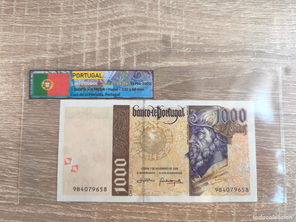 Billetes extranjeros: Billete 1.000 Escudos - Portugal 2000 - SC