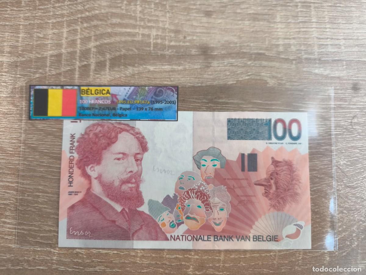 Billetes extranjeros: Billete 100 Francos - B&eacute;lgica 1995 - SC