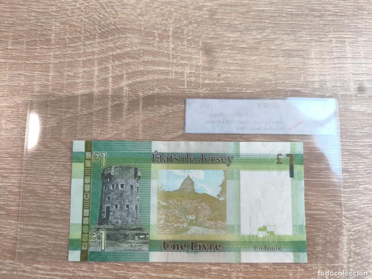 Billetes extranjeros: Billete 1 Libra - Jersey 2010 - SC - Foto 2