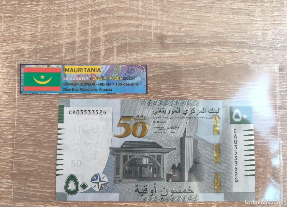Billetes extranjeros: Billete 50 Ouguiya - Mauritania 2023 - SC