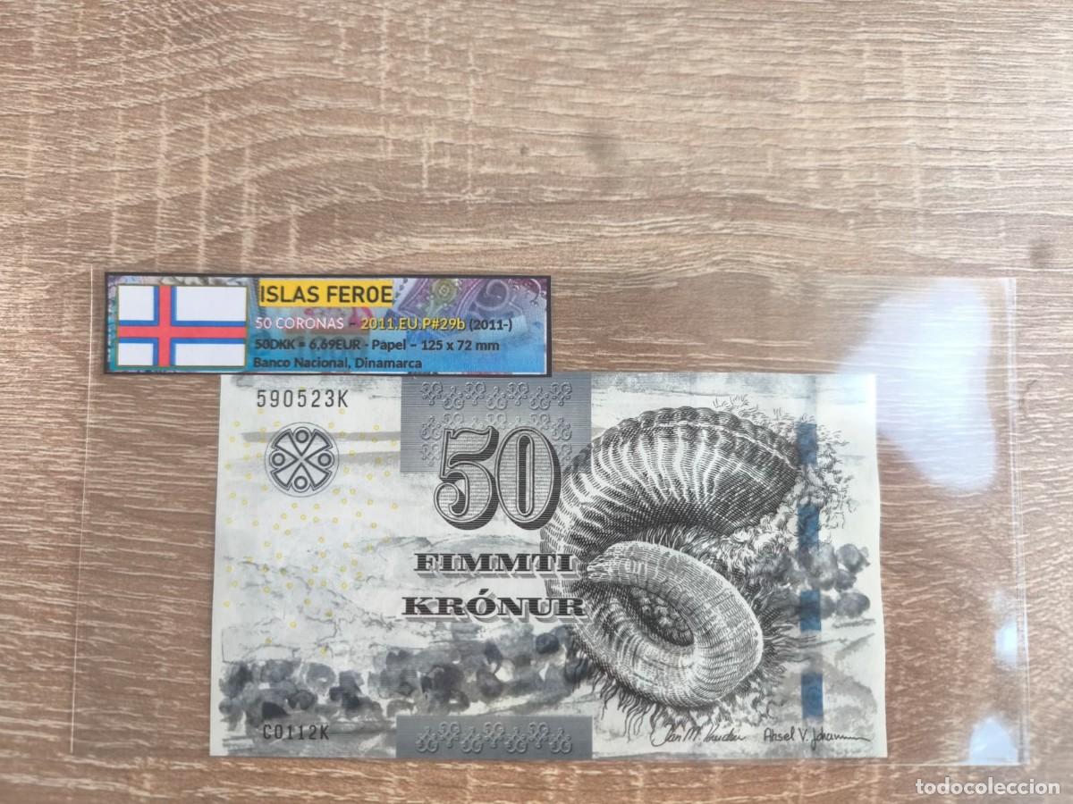 Billetes extranjeros: Billete 50 Coronas - Islas Feroe 2011 - SC