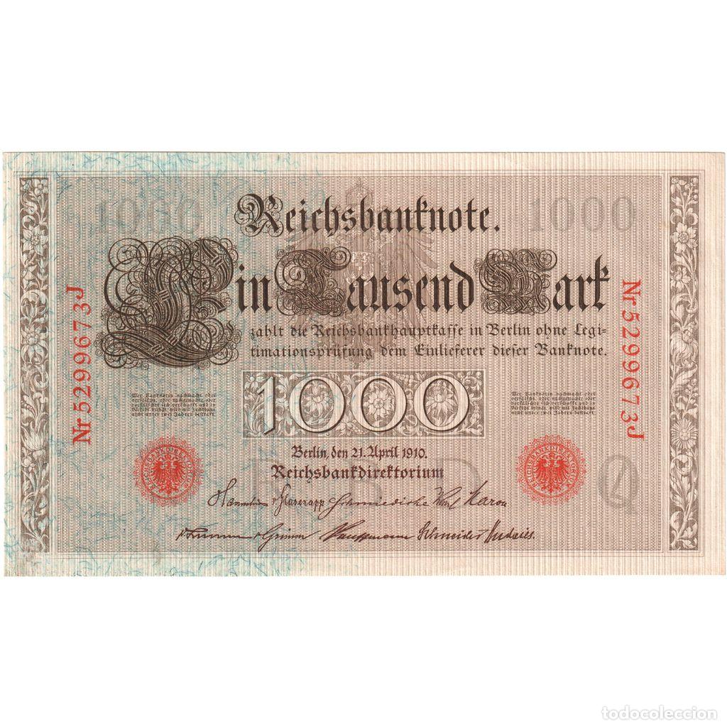 Billetes extranjeros: [#1234385] Alemania, 1000 Mark, 1910-04-21, UNC