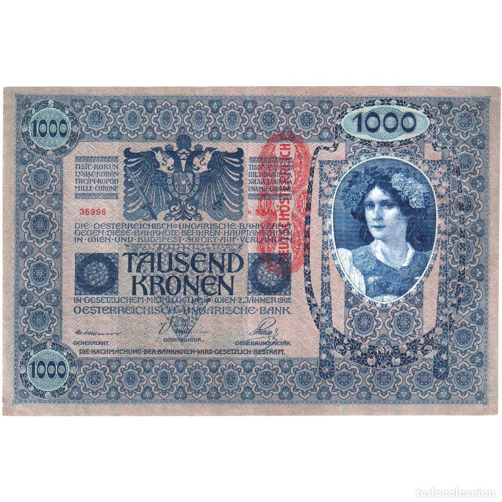 Billetes extranjeros: [#1234392] Austria, 1000 Kronen, 1922-01-02, EBC