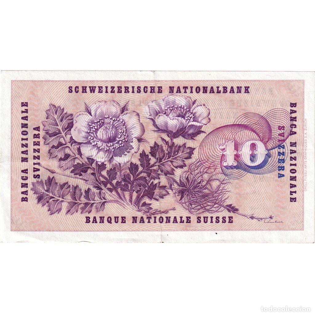 Billetes extranjeros: [#1234374] Suiza, 10 Franken, MBC+ - Foto 2