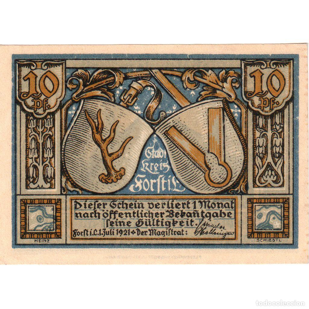 Billetes extranjeros: [#1234426] Alemania, Paderborn, 10 Pfennig, 1921-07-01, EBC