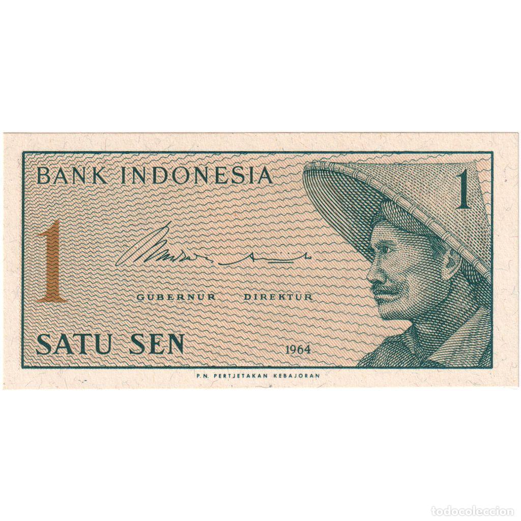Billetes extranjeros: [#1234473] Billete, 1 Sen, 1964, Indonesia, UNC