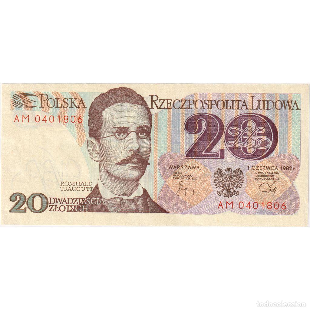 Billetes extranjeros: [#1234489] Billete, 20 Zlotych, 1982, Polonia, 1982-06-01, UNC