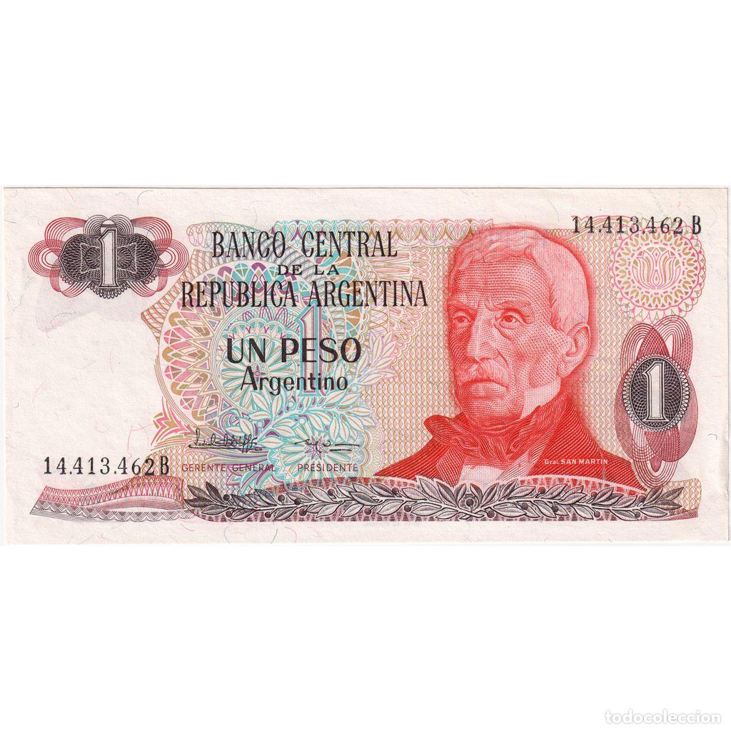 Billetes extranjeros: [#1234494] Argentina, 1 Peso Argentino, MBC+