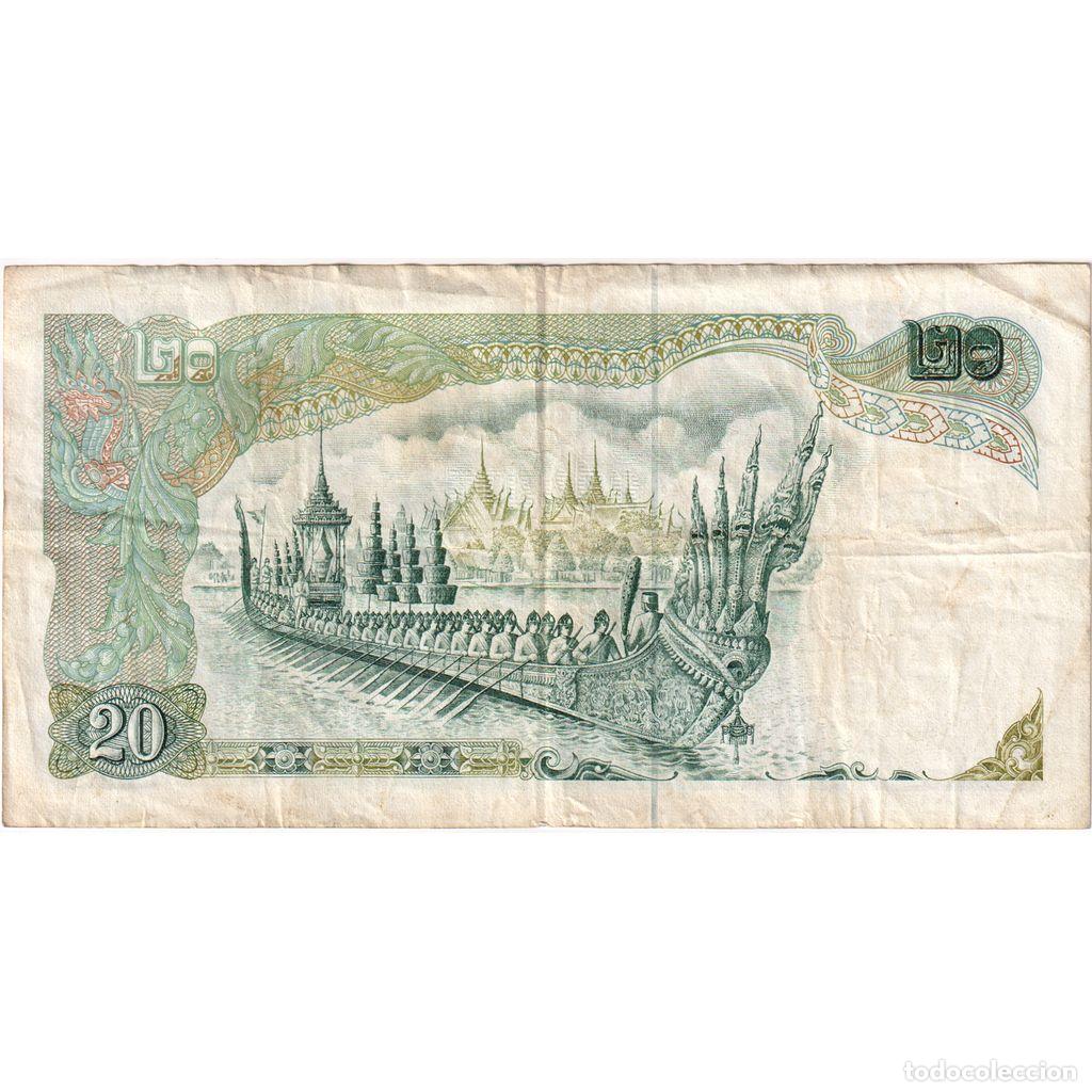 Billetes extranjeros: [#1234554] Tailandia, 20 Baht, BC+ - Foto 2