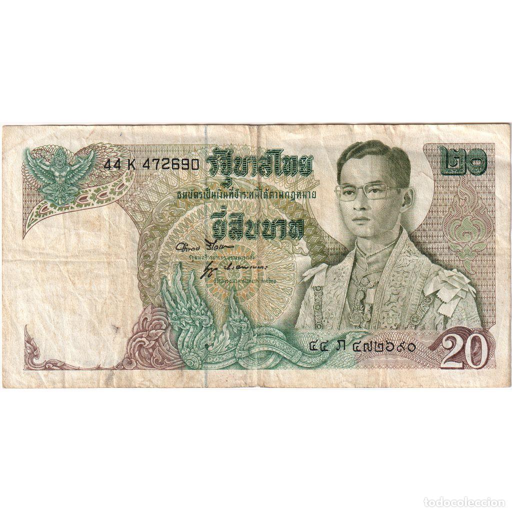 Billetes extranjeros: [#1234554] Tailandia, 20 Baht, BC+