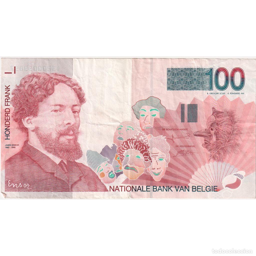 Billetes extranjeros: [#1234542] B&eacute;lgica, 100 Francs, MBC