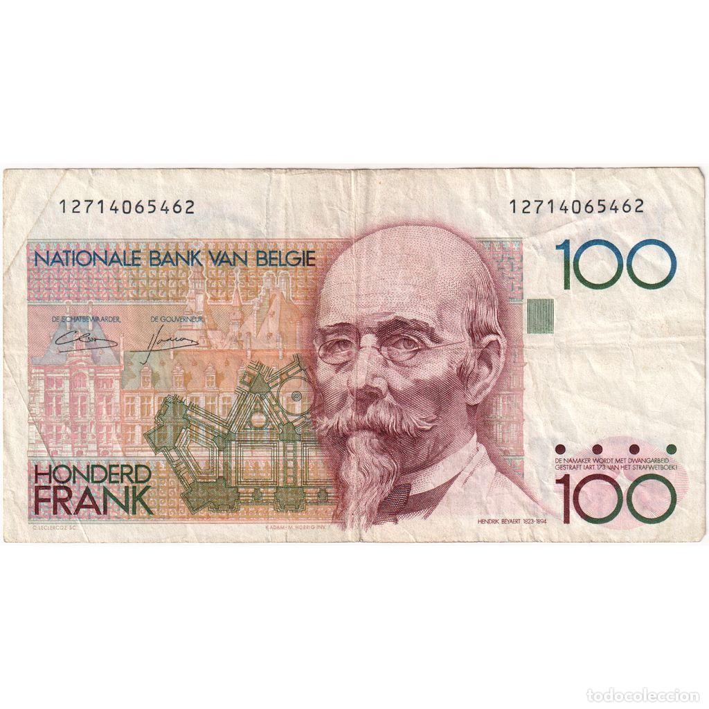 Billetes extranjeros: [#1234540] B&eacute;lgica, 100 Francs, ND (1978-81), BC+