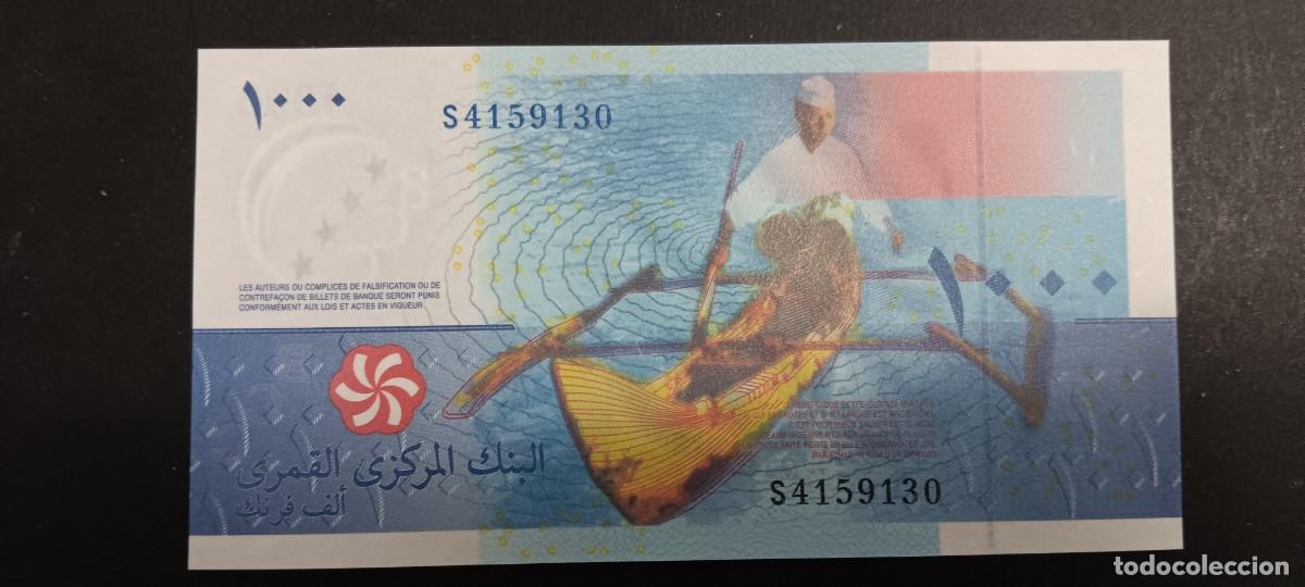 Billetes extranjeros: COMOROS(ISLAS) 1000 FRANCOS 2005 S/C P=16