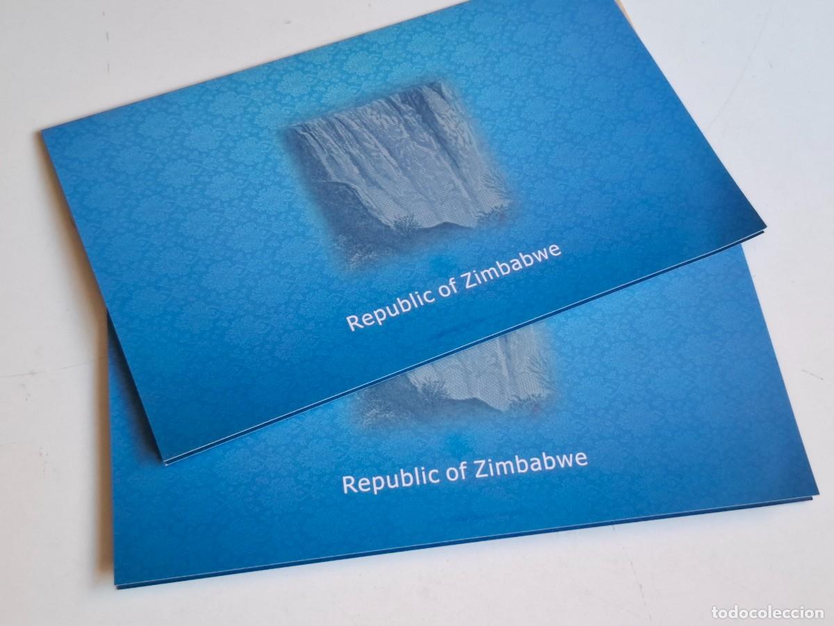 Billetes extranjeros: DOS BILLETES DE ZIMBABWE UNC - Foto 9