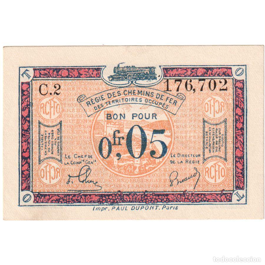 Billetes extranjeros: [#1234584] Francia, 5 Centimes, 176.702, EBC, Pirot:135-1