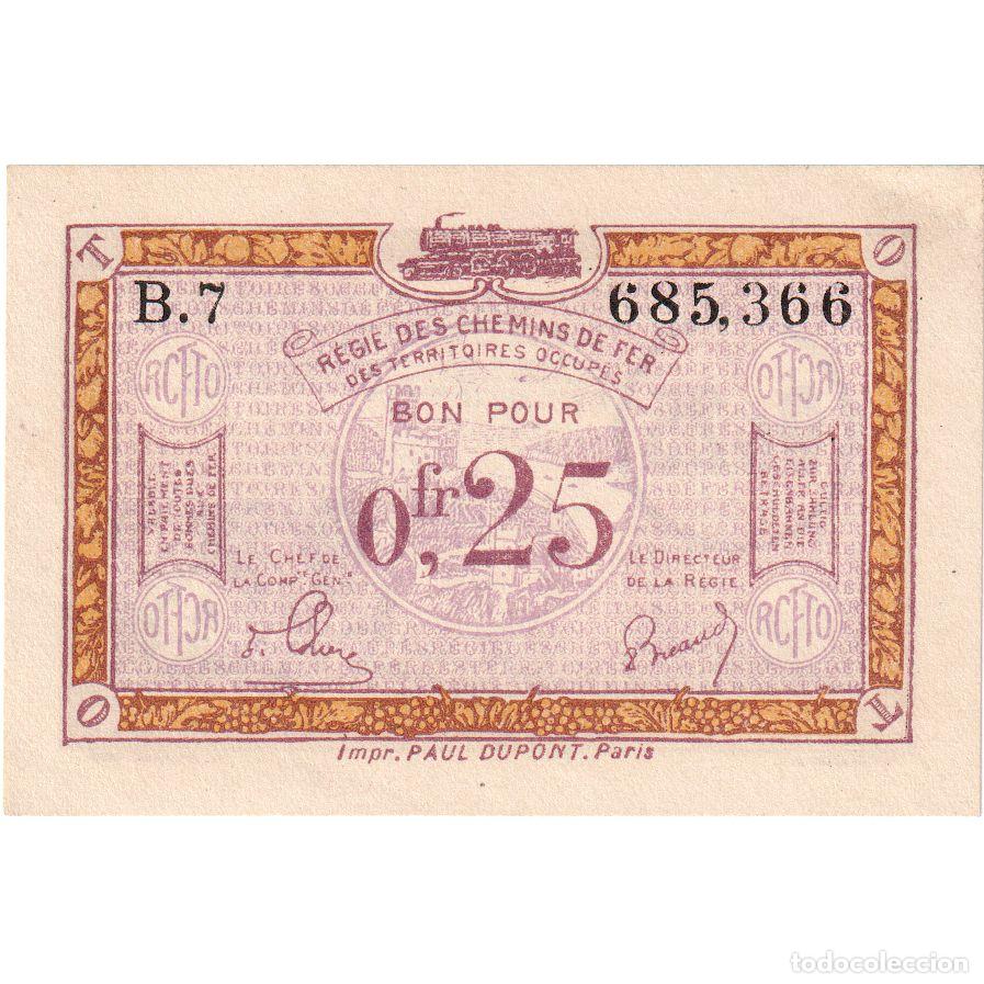 Billetes extranjeros: [#1234603] Francia, 25 Centimes, 685.366, UNC, Pirot:135-3