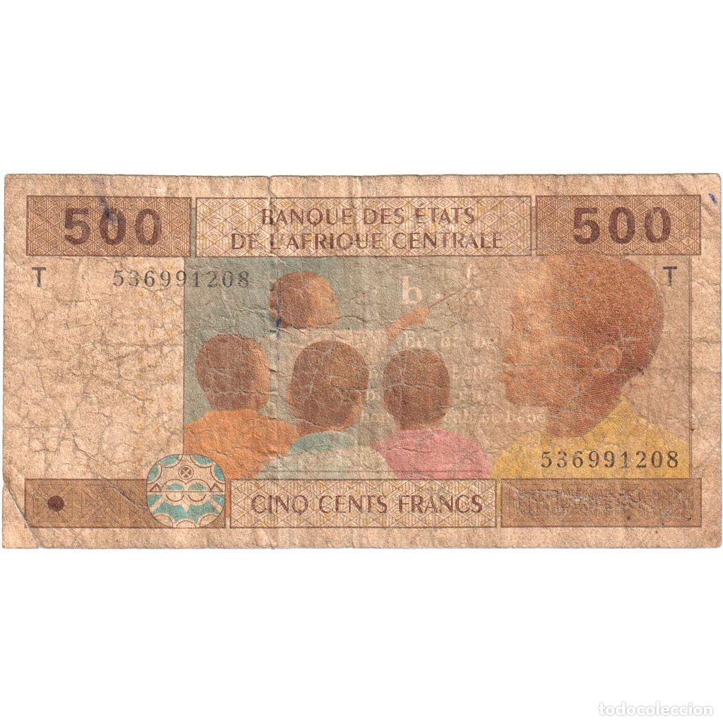 Billetes extranjeros: [#1234622] Estados del &Aacute;frica central, 500 Francs, 2002, BC