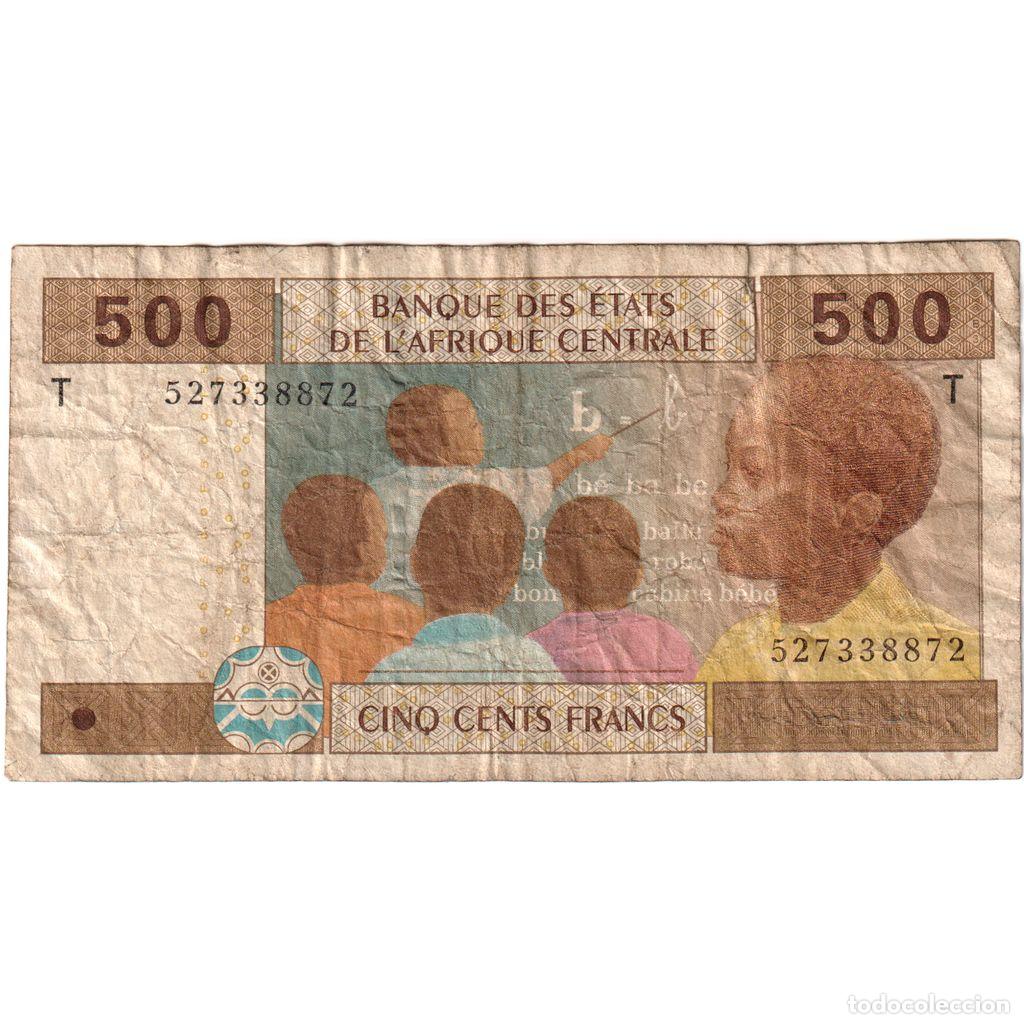Billetes extranjeros: [#1234623] Estados del &Aacute;frica central, 500 Francs, 2002, BC+