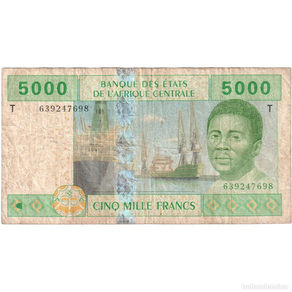 Billetes extranjeros: [#1234627] Estados del &Aacute;frica central, 5000 Francs, BC+